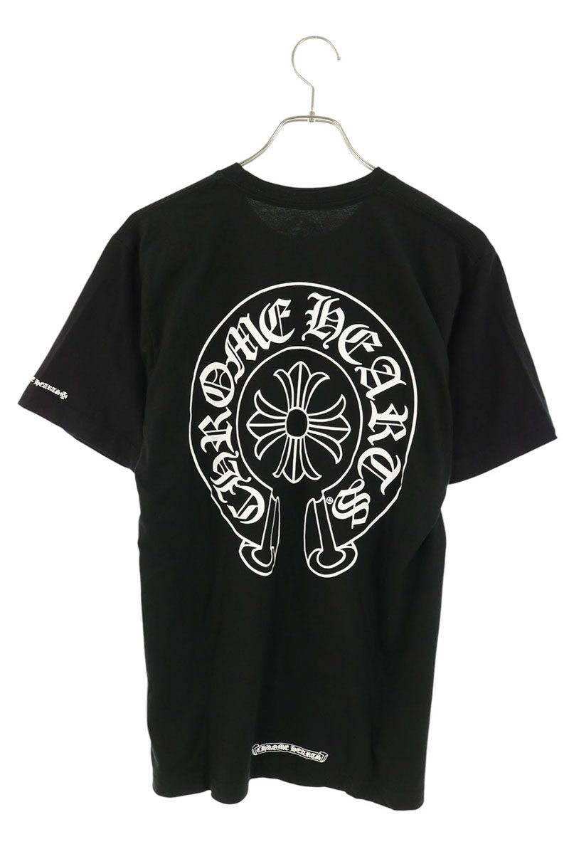 Chrome Hearts Black White Horseshoe Print T-Shirt Size M