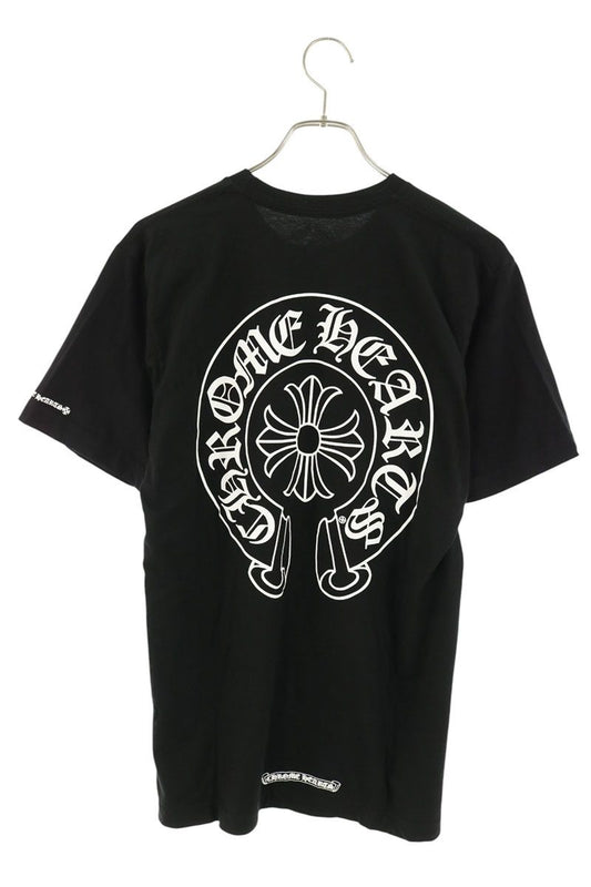 Chrome Hearts Black White Horseshoe Print T-Shirt Size M
