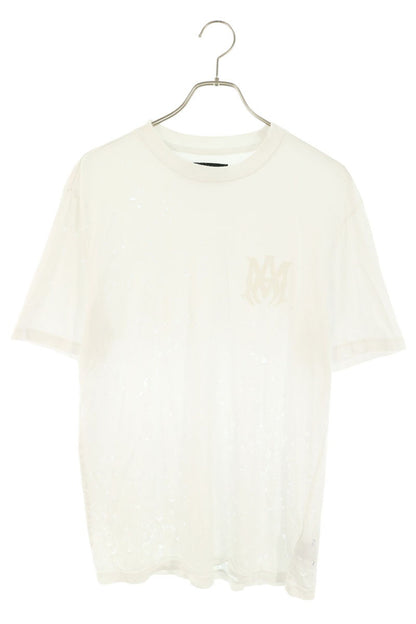 AMIRI Logo Print Shotgun T-Shirt White Size S