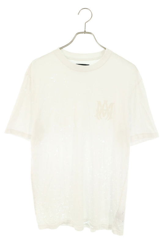 AMIRI Logo Print Shotgun T-Shirt White Size S
