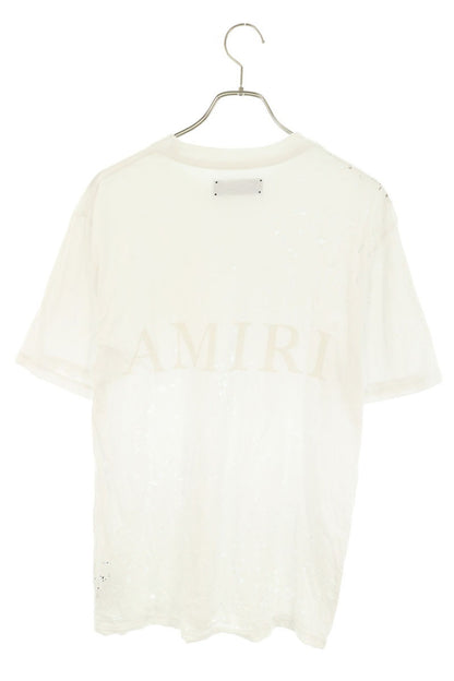 AMIRI Logo Print Shotgun T-Shirt White Size S