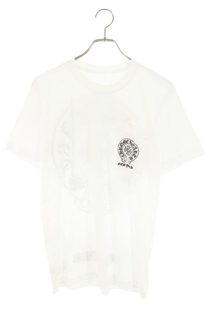 Chrome Hearts NY Limited Back Horseshoe T-Shirt White Size S