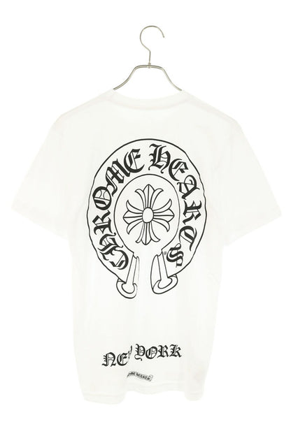 Chrome Hearts NY Limited Back Horseshoe T-Shirt White Size S