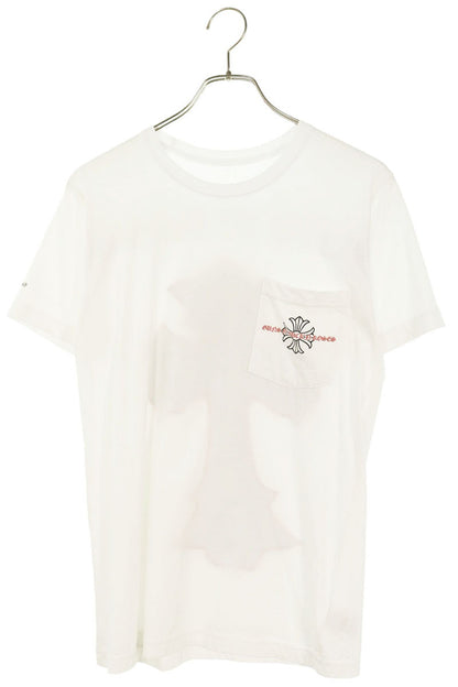 Chrome Hearts Guns N' Roses Skull Cross Tee White Size S