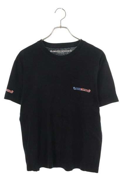 Chrome Hearts PPO US SCRL American Flag T-Shirt Black Size M