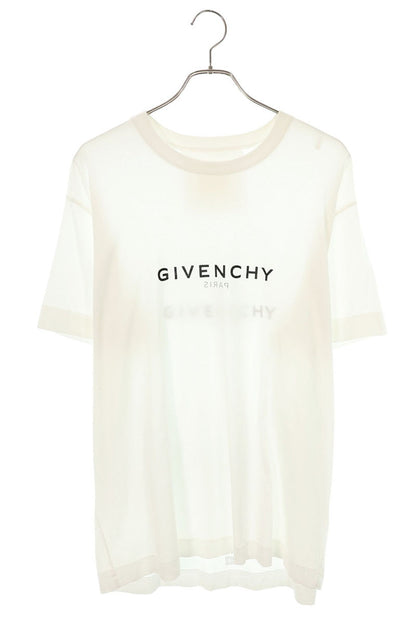 GIVENCHY Reverse Logo T-Shirt White Size S