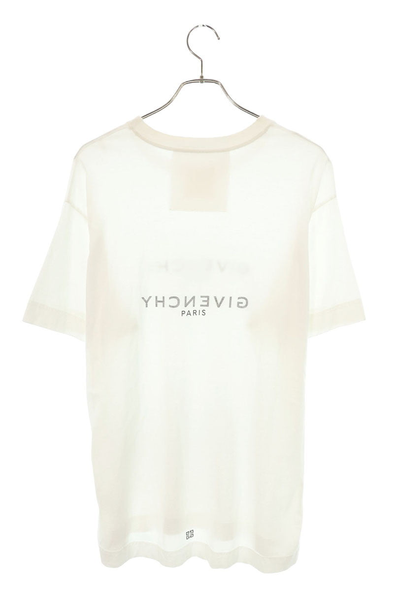 GIVENCHY Reverse Logo T-Shirt White Size S
