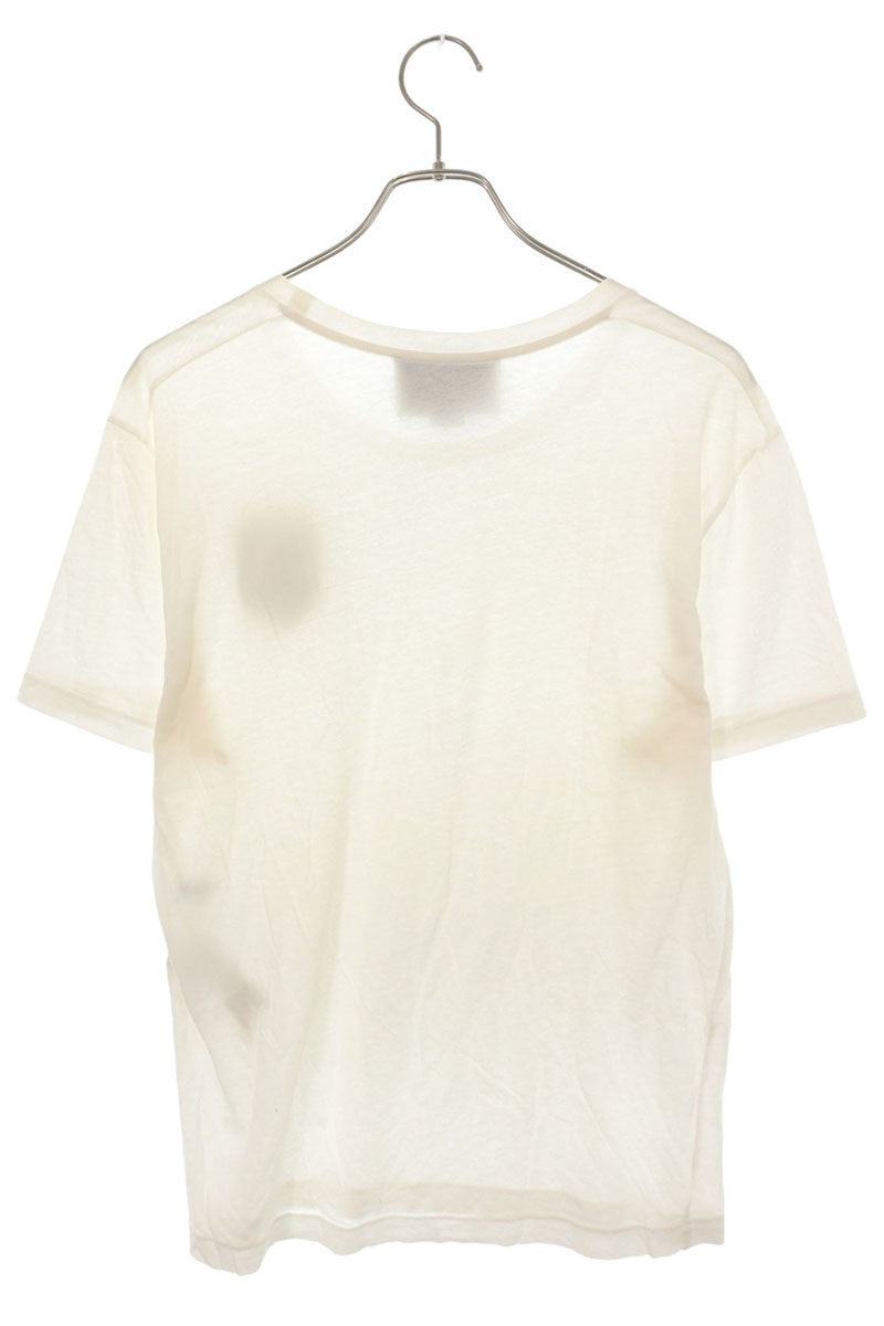 GUCCI Emblem Logo T-Shirt White Size XS