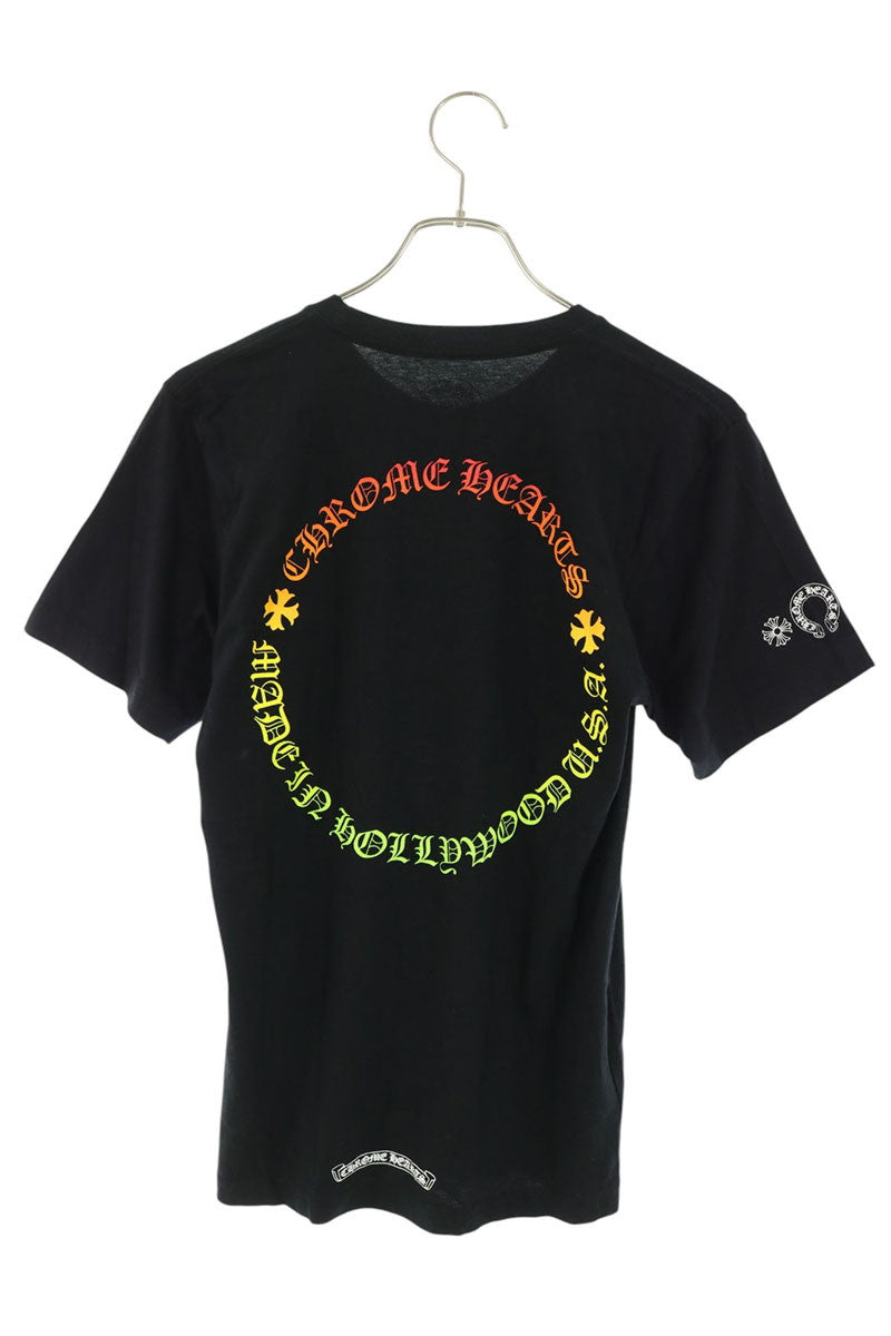 Chrome Hearts Back Circle Logo Print T-Shirt Size S