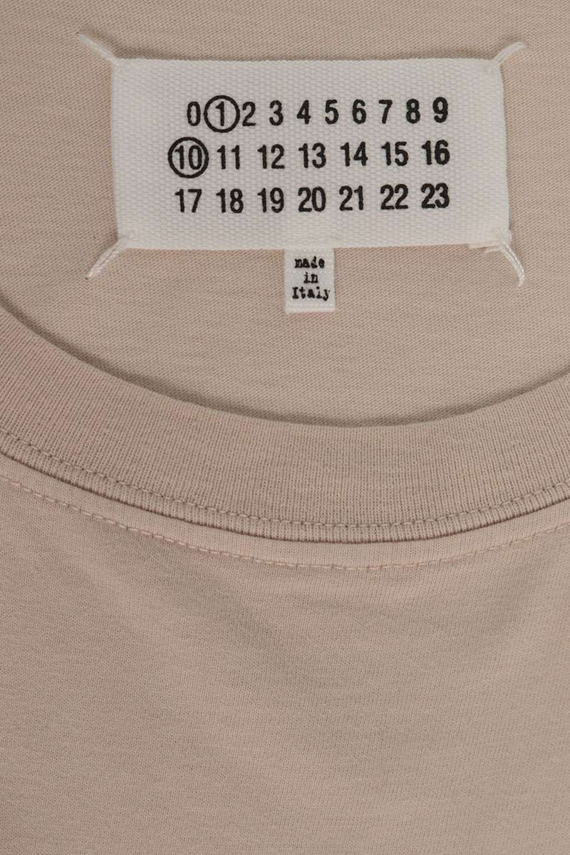 Maison Margiela 24AW Inverted Logo T-Shirt Pink Size M