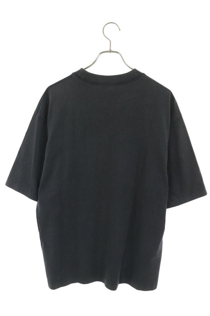 ACNE STUDIOS Logo Stamp Print T-Shirt Black Size S