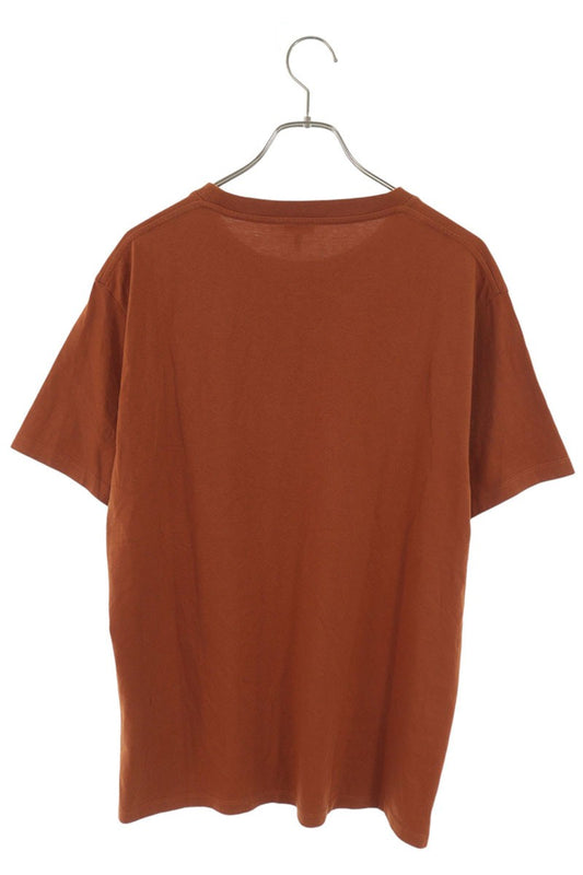 LOEWE Anagram Logo Embroidered T-Shirt Orange Size L