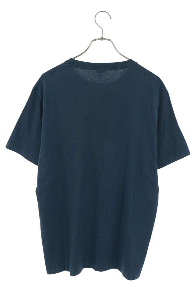 LOEWE Anagram Logo Embroidered T-Shirt Navy Size L