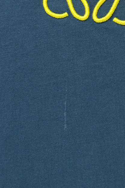 LOEWE Anagram Logo Embroidered T-Shirt Navy Size L