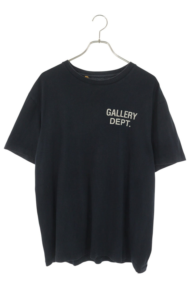 GALLERY DEPT Logo Print T-Shirt Black Size M