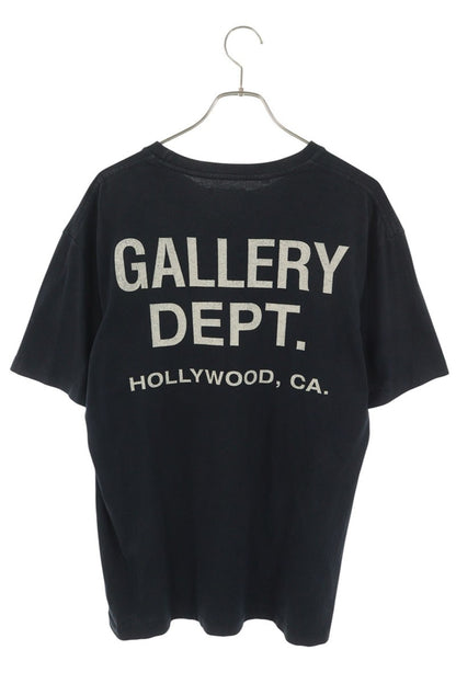GALLERY DEPT Logo Print T-Shirt Black Size M