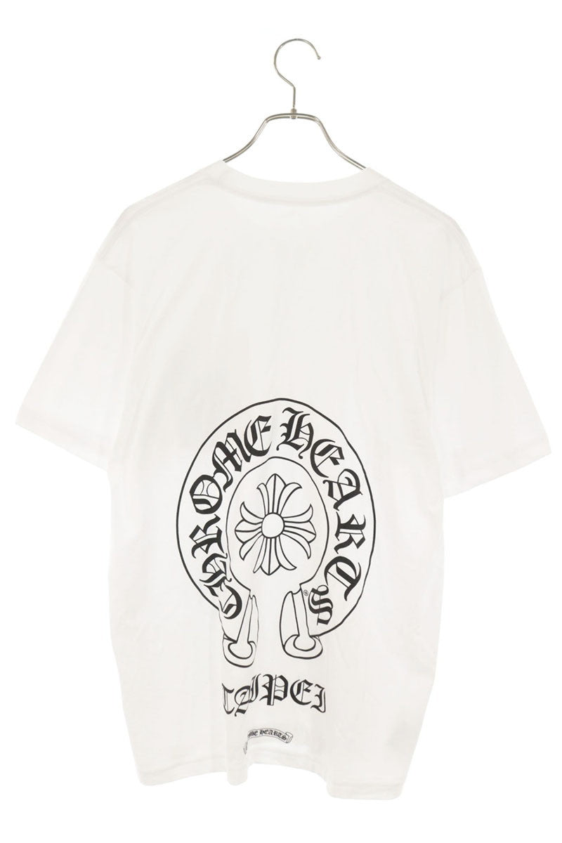Chrome Hearts CH T-SHRT LTD Taipei T-Shirt White Size L