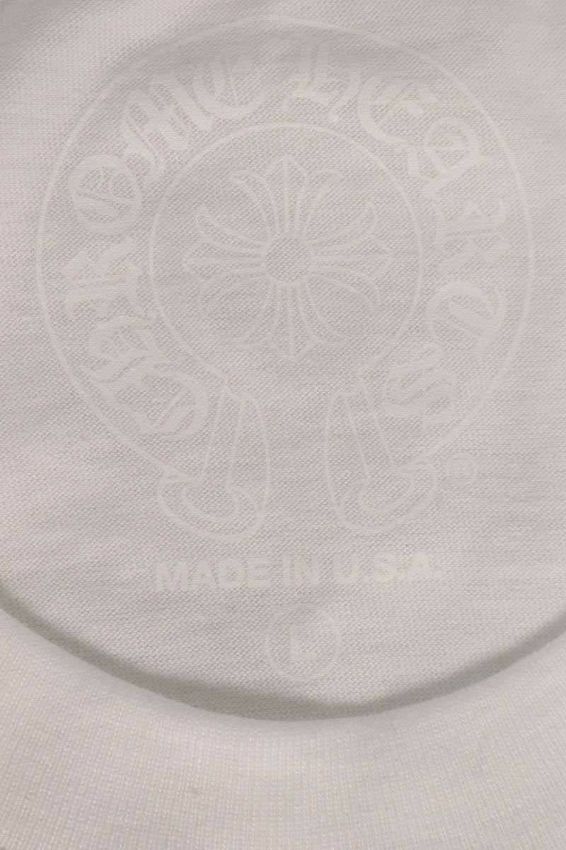 Chrome Hearts CH T-SHRT LTD Taipei T-Shirt White Size L