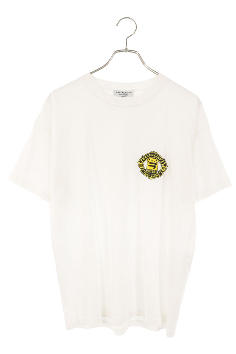 BALENCIAGA Logo Patch T-Shirt Size XS