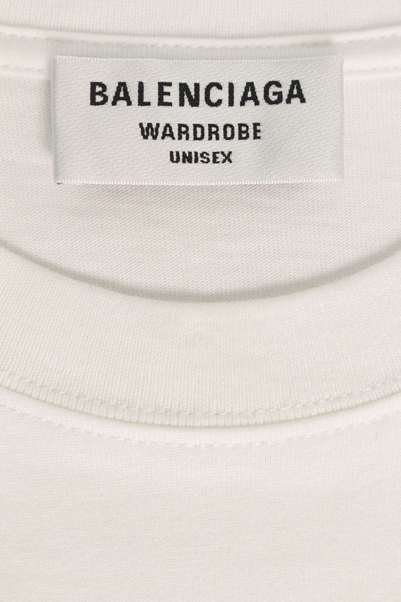 BALENCIAGA Logo Patch T-Shirt Size XS