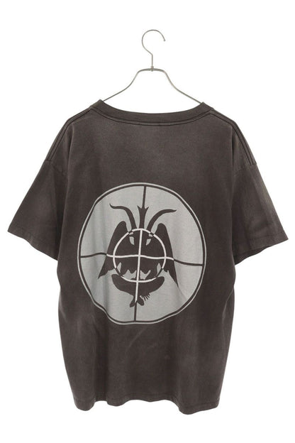 SAINT MICHAEL Enemy Print Vintage Tee Gray Size XL