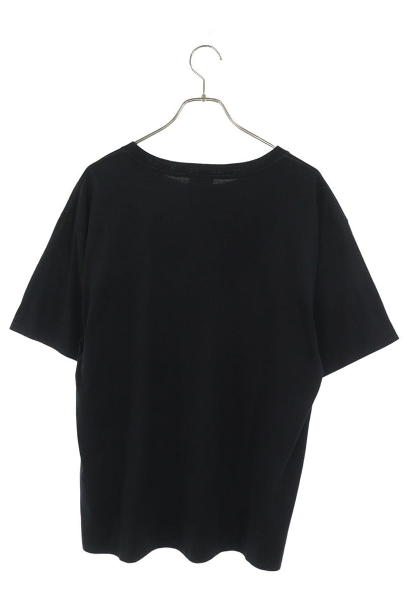 CELINE Loose Fit Logo Print T-Shirt Black Size M