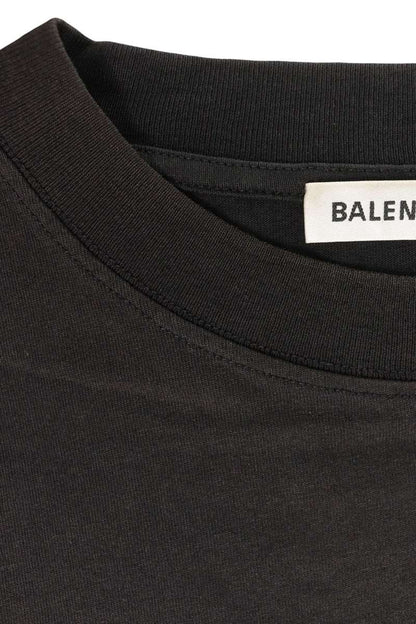 BALENCIAGA Speedhunters Print T-Shirt Black Size M