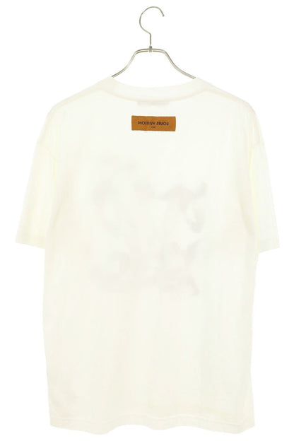 LOUISVUITTON LV Bird Print T-Shirt White Size M