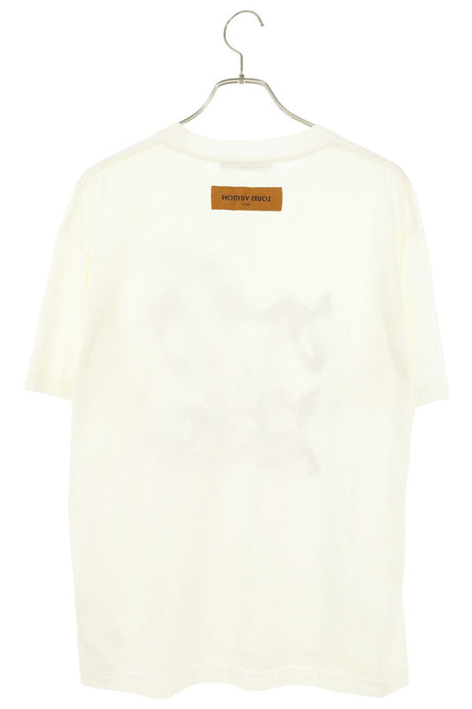 LOUISVUITTON LV Bird Print T-Shirt White Size M