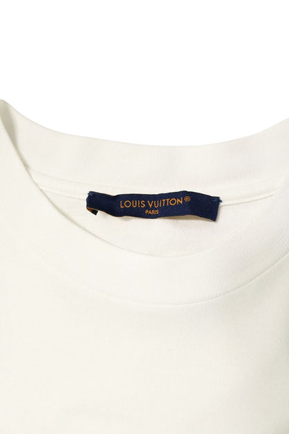 LOUISVUITTON LV Bird Print T-Shirt White Size M