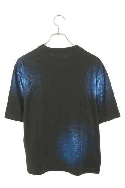 ACNE STUDIOS Glitter Stamp Logo T-Shirt Size XXS