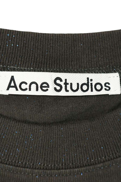 ACNE STUDIOS Glitter Stamp Logo T-Shirt Size XXS