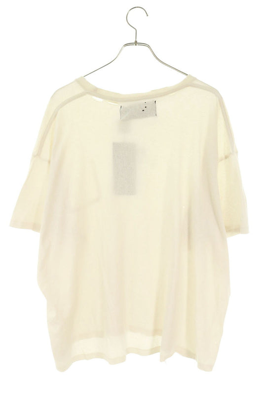 Paly Hollywood Core Logo Distressed T-Shirt White Size XL