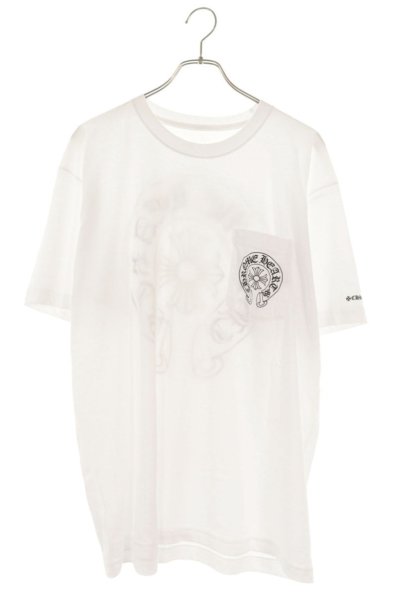 Chrome Hearts Back Horseshoe Print T-Shirt Size XL