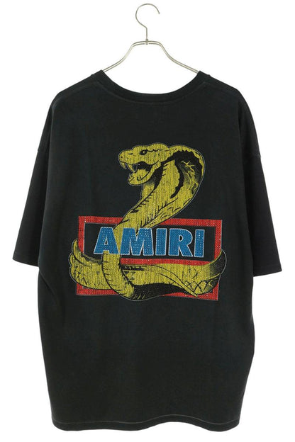 AMIRI 25AW Cobra Print Stone Embellished T-Shirt Size M