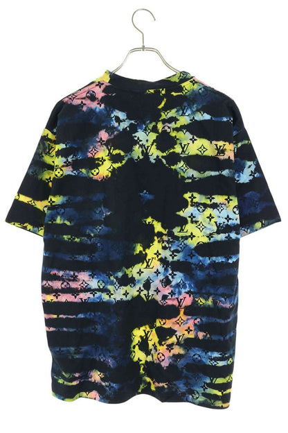 LOUISVUITTON Tie-Dye Monogram Logo T-Shirt Multi Size M