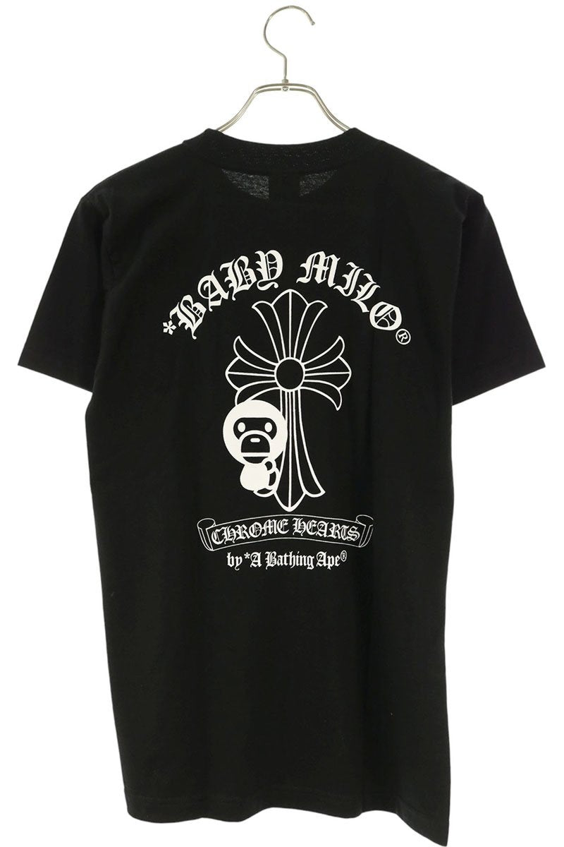 A BATHING APE x Chrome Hearts BAPE Logo T-Shirt Size S