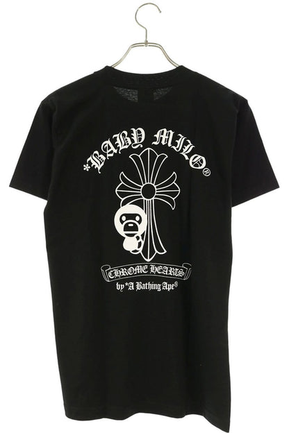 A BATHING APE x Chrome Hearts BAPE Logo T-Shirt Size S