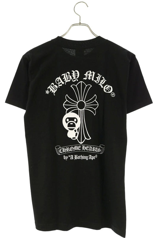A BATHING APE x Chrome Hearts BAPE Logo T-Shirt Size S