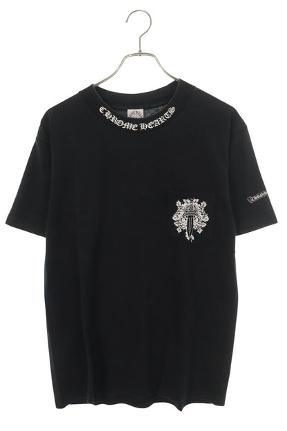 Chrome Hearts Vine Dagger Pocket T-Shirt Black Size M