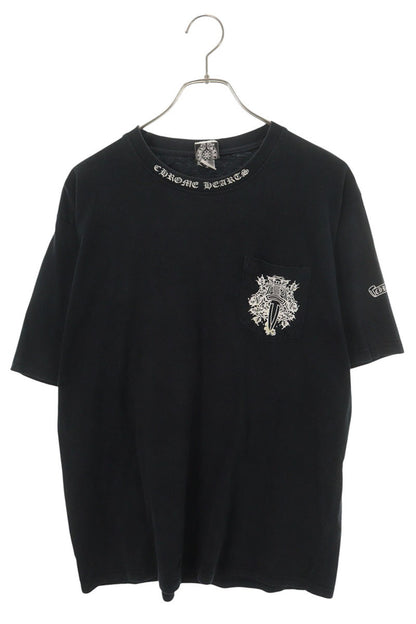 Chrome Hearts Vine Dagger Pocket T-Shirt Black Size M