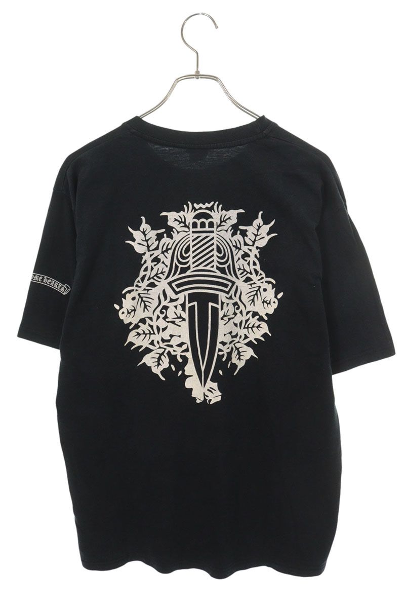 Chrome Hearts Vine Dagger Pocket T-Shirt Black Size M
