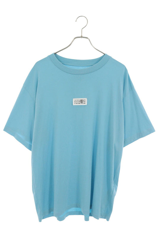 MM6 Numbering Logo T-Shirt Blue Size M