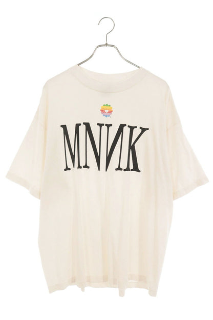 Mononoke Made 26SS Front Logo Cotton T-Shirt White Size XL