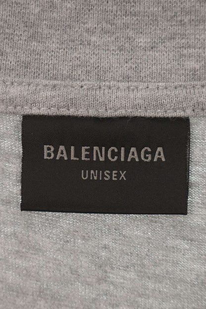BALENCIAGA Planet Earth Oversized T-Shirt Gray Size 4