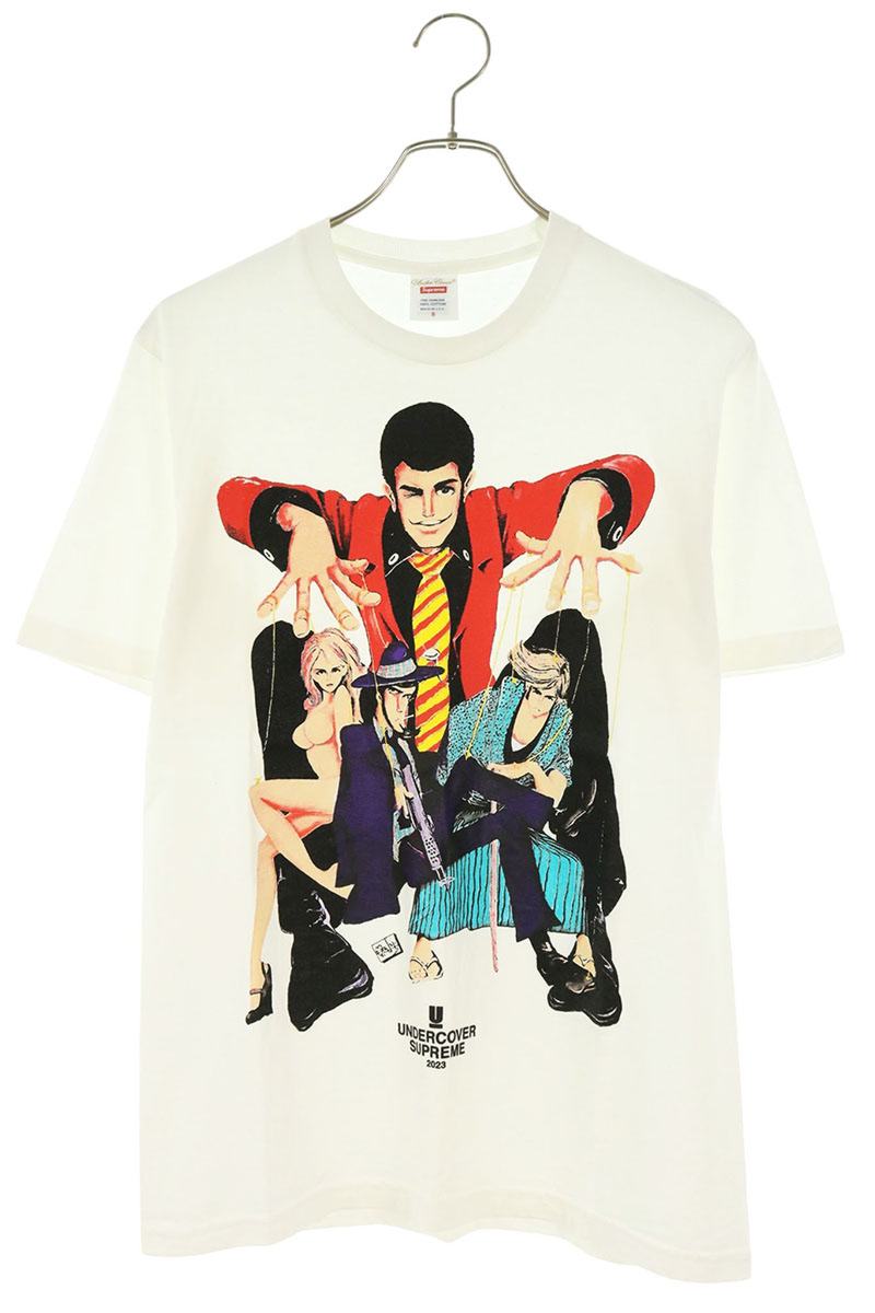 SUPREME 23SS White Lupin Tee Size S