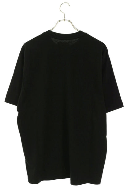 SUPREME 23AW Black Classic Logo Embroidered T-Shirt Size S