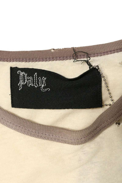 Paly Hollywood CHELSEAY HOTEL Graphic Ringer T-Shirt Size L