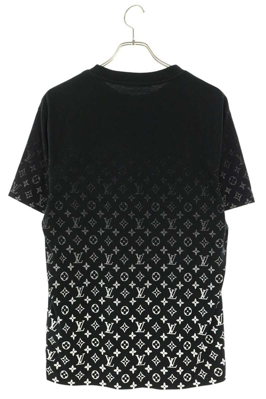 LOUISVUITTON Black Monogram Gradient T-Shirt Size M