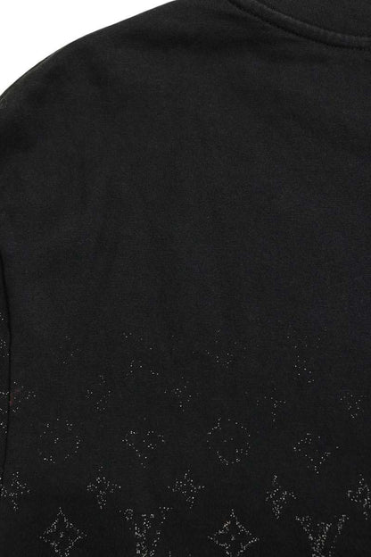 LOUISVUITTON Black Monogram Gradient T-Shirt Size M